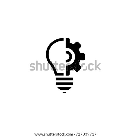 lightbulb vector icon Royalty-Free Stock Photo #727039717