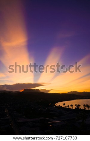 Baracoa At Sunset