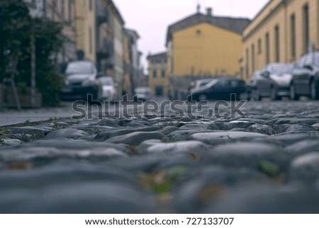 pavement of stone