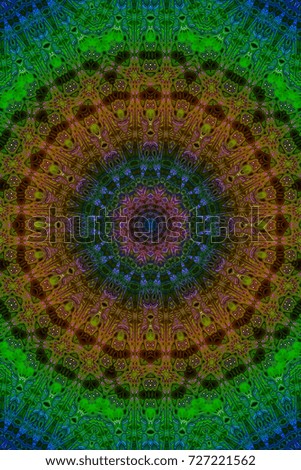 Creative abstract background. Raster illustration. The beauty of the background. Abstract mandala pattern. bright flower