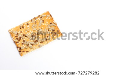 Biscuits with sesame seeds