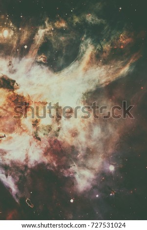 Nebula in deep space. Elements of this image furnished by NASA.