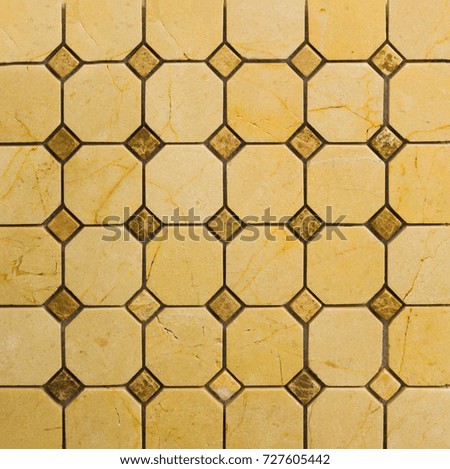 Mosaic for the bathroom. Textures, Mockup,