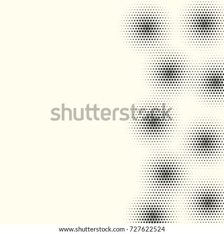Comic halftone background. Vector retro dotted template for labels. White and black geometric gradient for pop art designs. Vintage backdrop with isolated pattern for cartoon book.