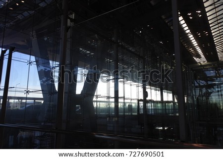architecture in airport
