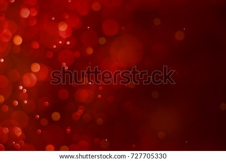 red abstract bokeh background