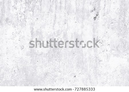 White Concrete Wall Background. Black and white macro photo close up