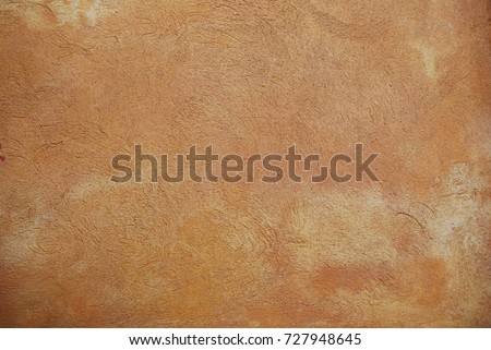 Southern France House Wall - Yellow Grungy Background  Texture Royalty-Free Stock Photo #727948645