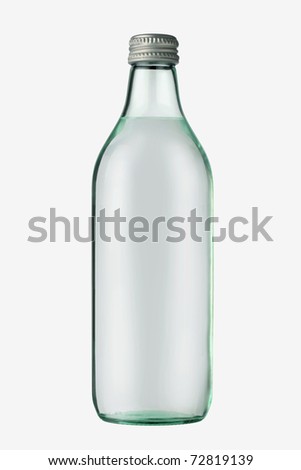 Water bottle, Isolated on white Royalty-Free Stock Photo #72819139