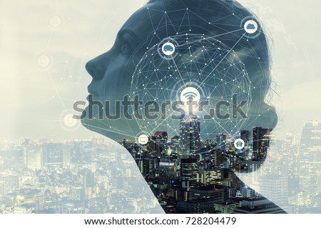AI(Artificial Intelligence) concept. Royalty-Free Stock Photo #728204479