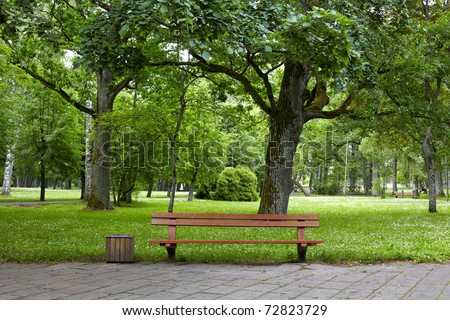 old park Royalty-Free Stock Photo #72823729