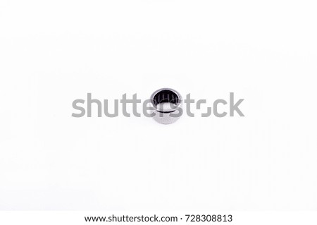 spare parts on a isolated white background