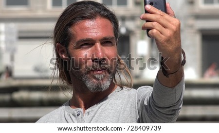 Handsome Male Selfie