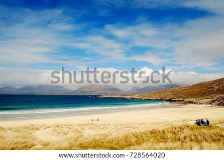 Beach Huddle
Isle of Harris, Scotland Royalty-Free Stock Photo #728564020