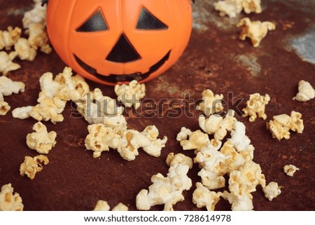 halloween popcorn