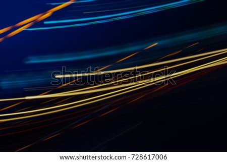 Abstract night lights texture motion background