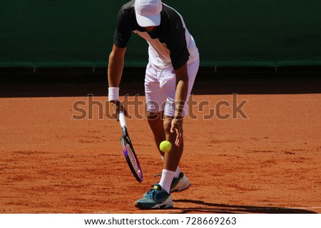 tennis match Royalty-Free Stock Photo #728669263