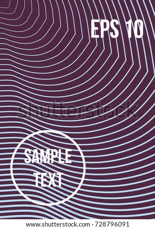 Linear vector abstract art and technology background.Steep gradients. The future geometric template for the design of a banner, a poster, a laptop, a book.