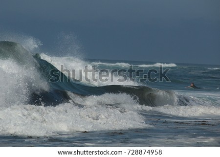Pacific ocean, Waves, water, California