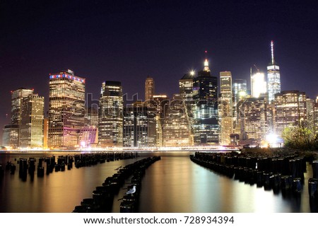 Manhattan New York Skyline from Brooklyn!