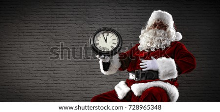 santa claus and christmas time 
