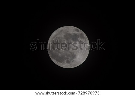 Full moon day, Moonlight