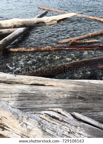 Wood, water and stones