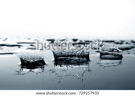 Water background / Water is a transparent and nearly colorless chemical substance that is the main constituent of Earth's streams, lakes, and oceans, and the fluids of most living organisms