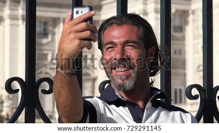 Handsome Spanish Male Selfie