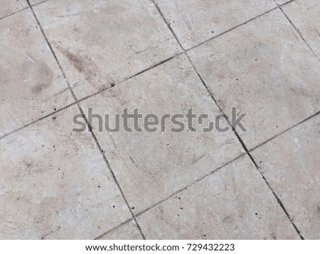Block pattern cement floor texture