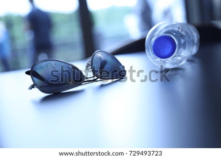 Sunglasses on Table