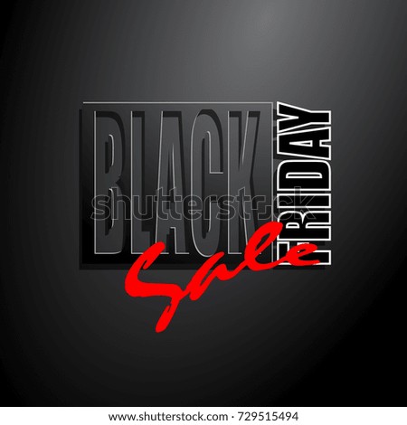 black friday sale background, illustration clip-art