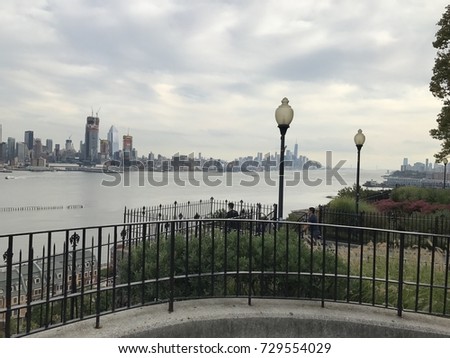 Manhattan and Hudson River