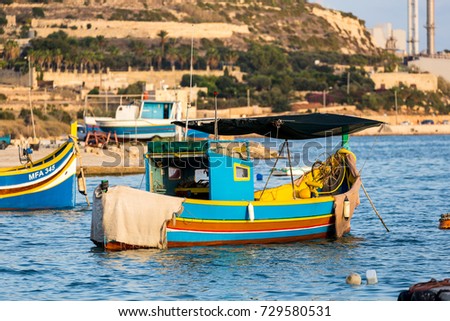 Marsaxlokk is a traditional fishing village in the South Eastern Region of Malta.