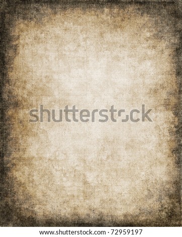An old, vintage paper background with a subtle screen pattern and dark vignette.