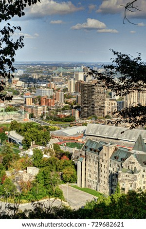Montreal cityscape, Quebec, Canada