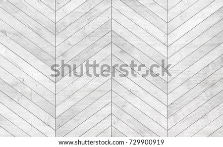 Natural gray wooden parquet herringbone. Wood texture.
