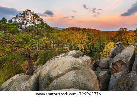 autumn landscapes photography in mountains
