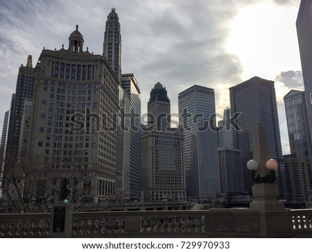 Pictures taken during the harsh winter of Chicago, IL