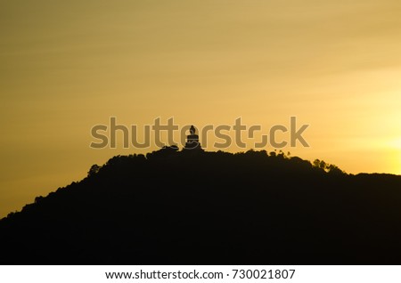Phuket big buddha , big buddah on hill top with sunset, sunset
buddha
