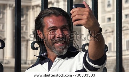 European Male Selfie