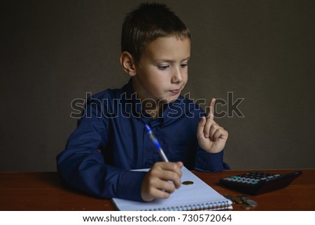 home education, child studies Finance Royalty-Free Stock Photo #730572064