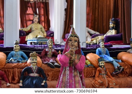 Kathputli (puppets), Rajasthan, India 