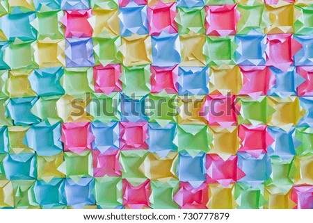 Multi color decorative paper