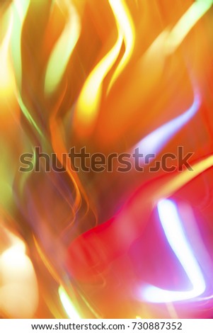 night light colorful abstract background, light of night. Light line background. Abstract background of Blurry colorful of motions lights
