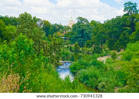 San Antonio River Walk / Hike + Bike Trail From the city centre to the historic missions