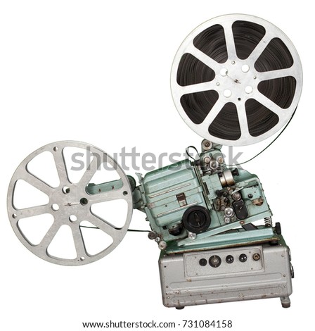 A movie projector is an opto-mechanical device for displaying motion picture film by projecting it onto a screen. The first movie projector was  invented by British photographer  in 1879