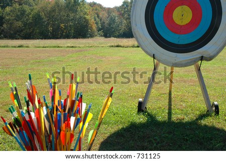 Tools for the Target Royalty-Free Stock Photo #731125