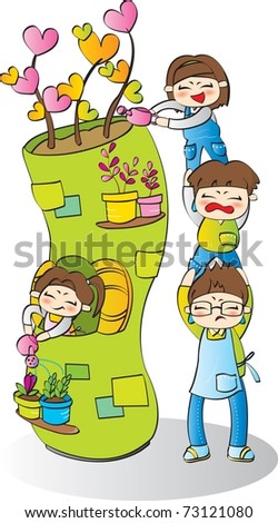 Happy Gardening with Family