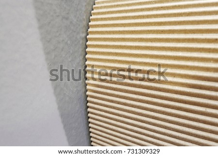 Paper Corrugated texture